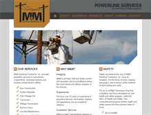 Tablet Screenshot of mmpowerline.com